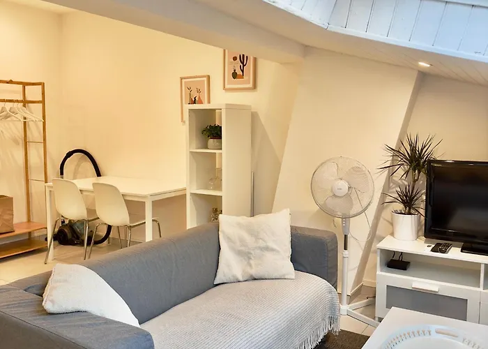 Studio Lumineux & Spacieux, Tout Neuf, Grand Lit